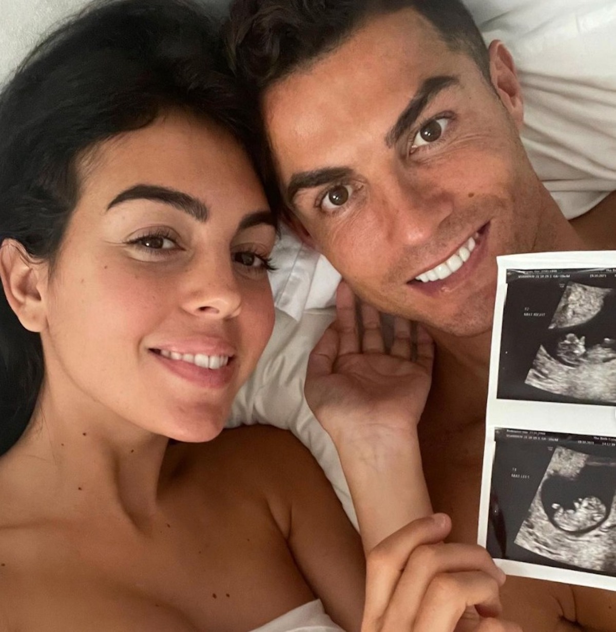 cristiano ronaldo georgina rodriguez foto ultima figlia