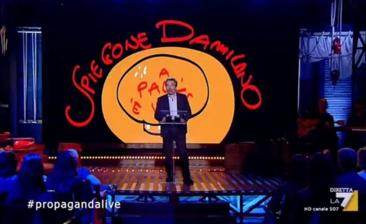 diego bianchi propaganda live la7 rai3 marco damilano