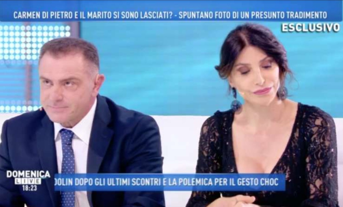 carmen di pietro marito giuseppe iannoni perché lasciati tradimento